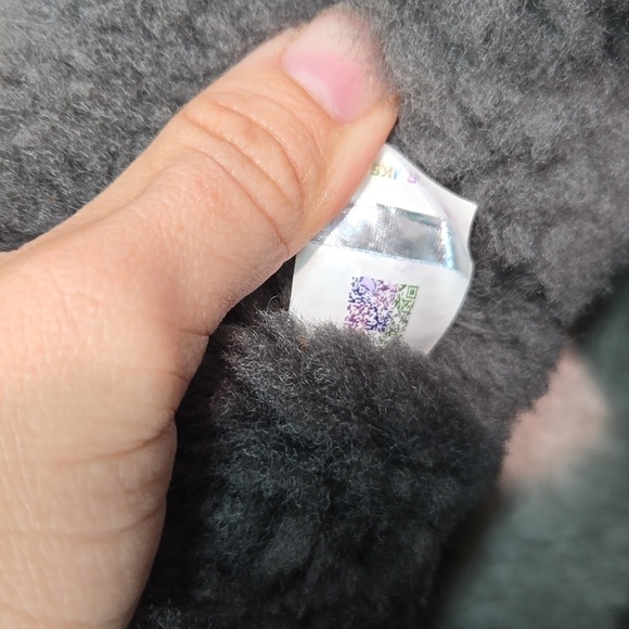 Ugg Australia Women Suede Insulated Lined Sheepskin Bow boots shoes sz 6 - Picture 12 of 13